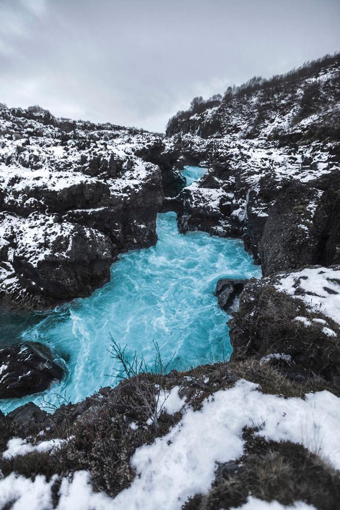 Barnafossar &amp Hraunfossar