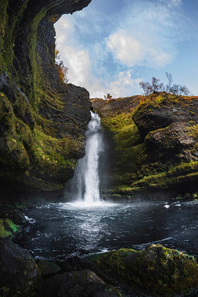 Gluggafoss (Merkjárfoss)